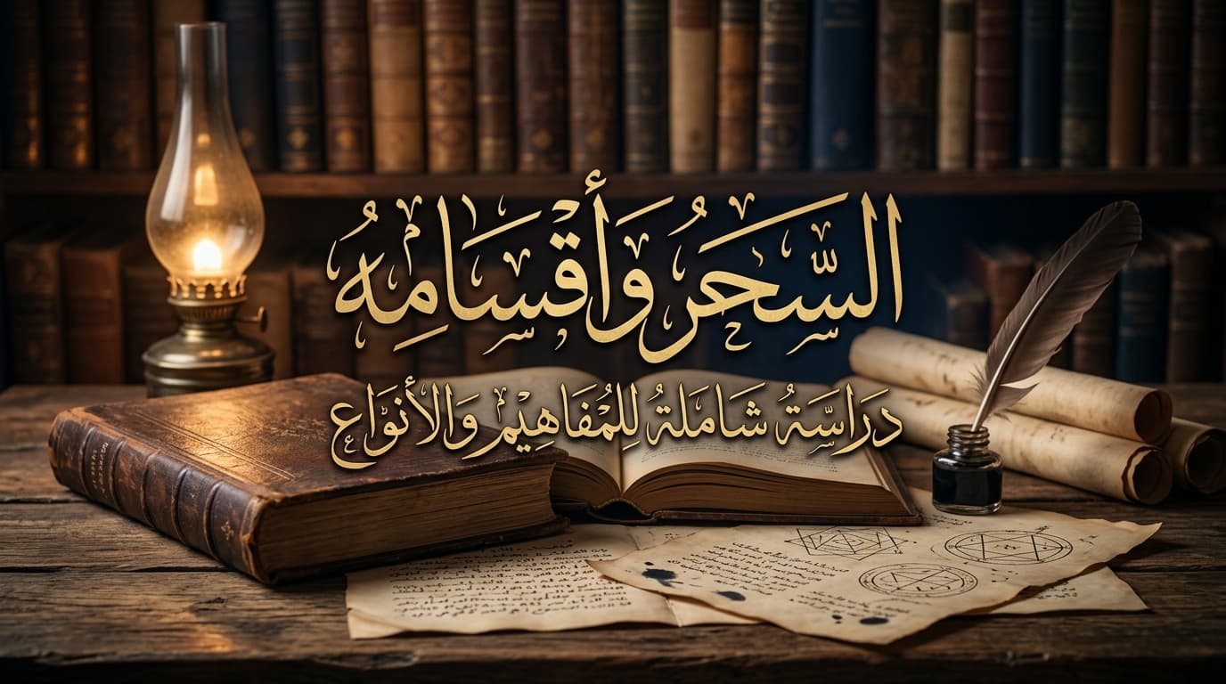 السحر و اقسامه